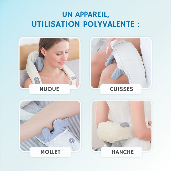 Massora™ - Appareil de massage thermo-intelligent avec ceinture de fixation