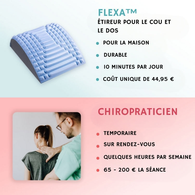 Flexa™ - Étireur pour le cou et le dos