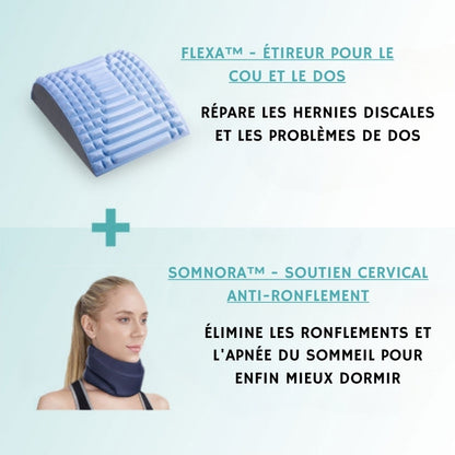 Somnora™ - Soutien Cervical Anti-Ronflement