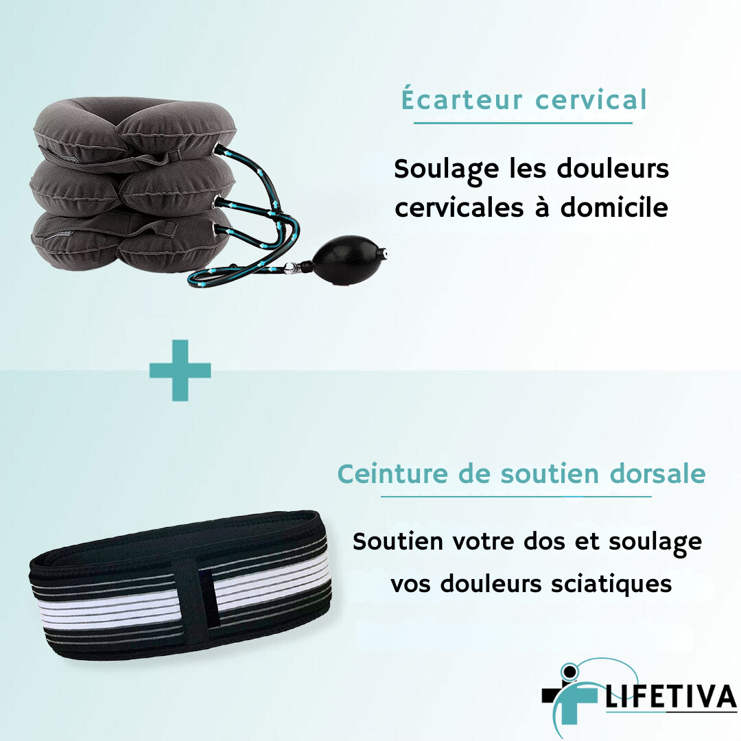 Traxa™ - Dispositif de traction cervical gonflable